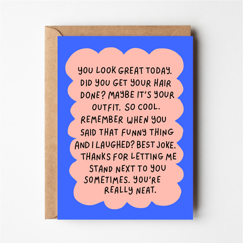 You Look Great | Friends Of Henry Paper Co