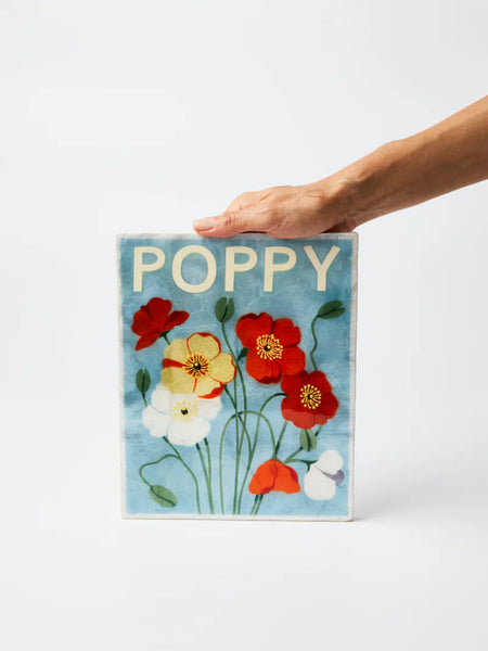 MARKET WALL ART POPPY  | Jones & Co