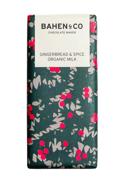 Gingerbread & Spice Organic Milk Chocolate | Bahen & Co
