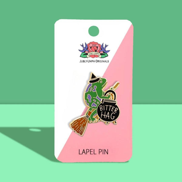 Bitter Hag Lapel Pin | Jubly-Umph