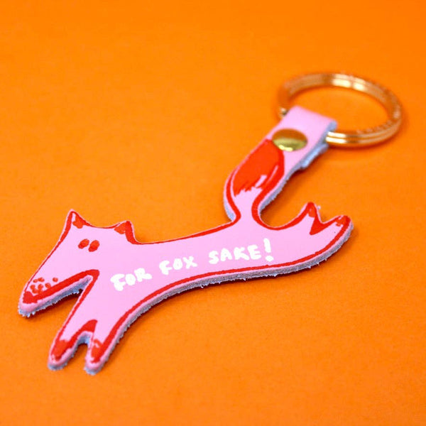 For Fox Sake Key Fob | Ark Colour Design