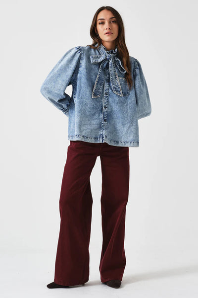 Twisted Gracie Jean - Mulberry | Seventy + Mochi