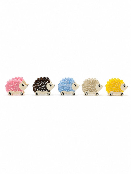 Set of 5 Mini Hedgehog Hair Clip | Tiger Tree