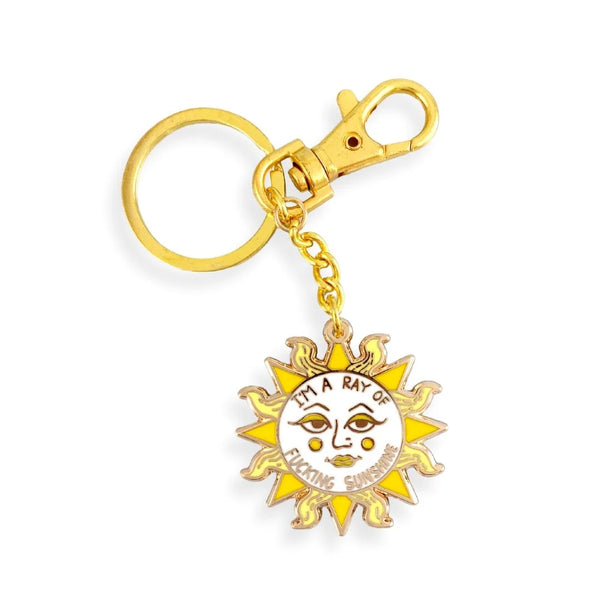 I'm A Ray Of Fucking Sunshine Keychain | Jubly-Umph