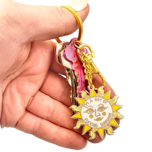 I'm A Ray Of Fucking Sunshine Keychain | Jubly-Umph