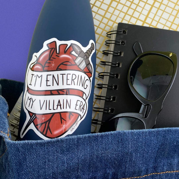 I'm Entering My Villain Era Sticker | Jubly Umph