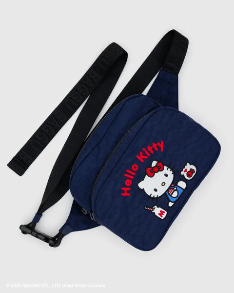 Baggu | Fanny Pack | Embroidered Hello Kitty Milkshake