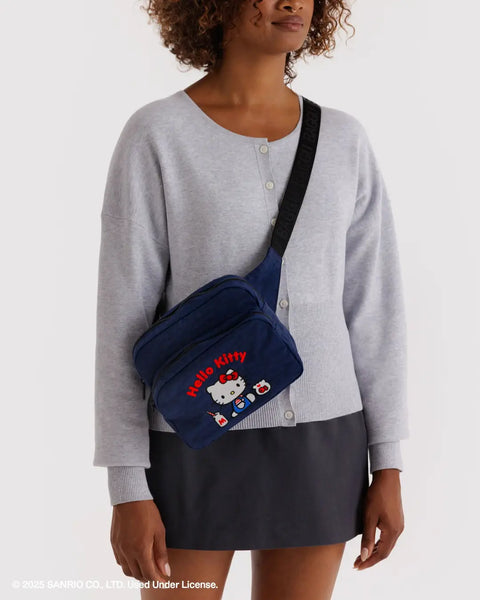 Baggu | Fanny Pack | Embroidered Hello Kitty Milkshake