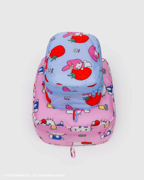 Baggu | Packing Cube Set | Hello Kitty and Friends Florals