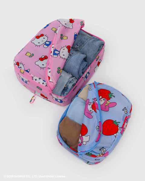 Baggu | Packing Cube Set | Hello Kitty and Friends Florals
