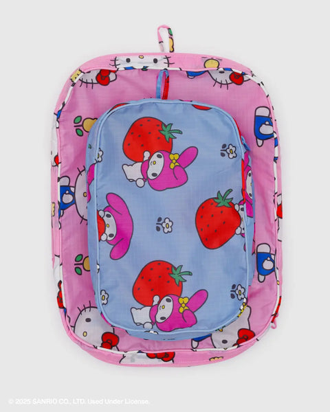 Baggu | Packing Cube Set | Hello Kitty and Friends Florals