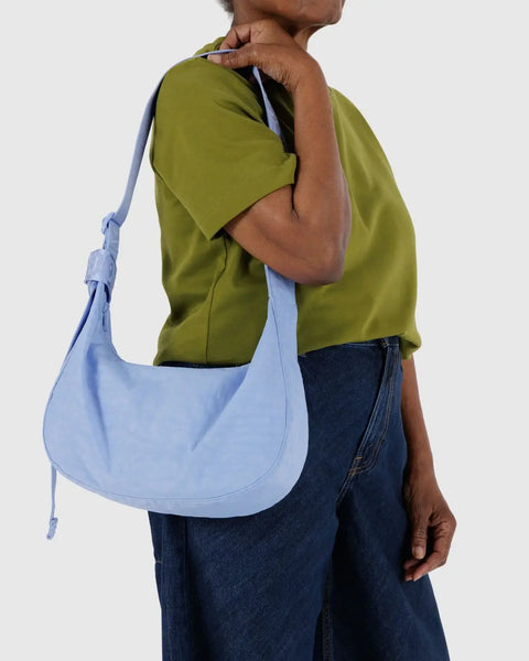 Baggu | Medium Nylon Crescent Bag | French Blue