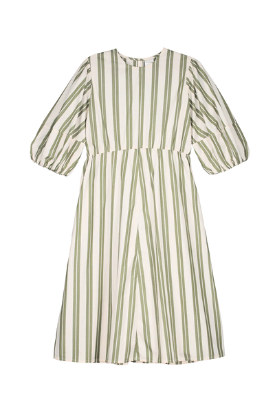 Joan Dress | Kowtow | Forest Stripe