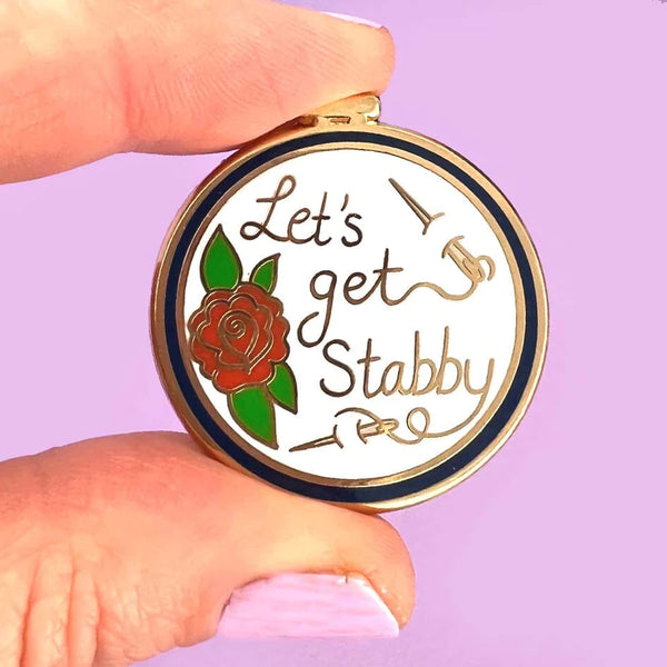 Let's Get Stabby Needle Minder | Jubly-Umph
