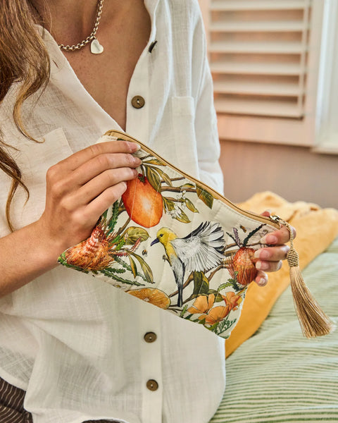 Quilted Comforter Pouch Golden Hour | La La Land