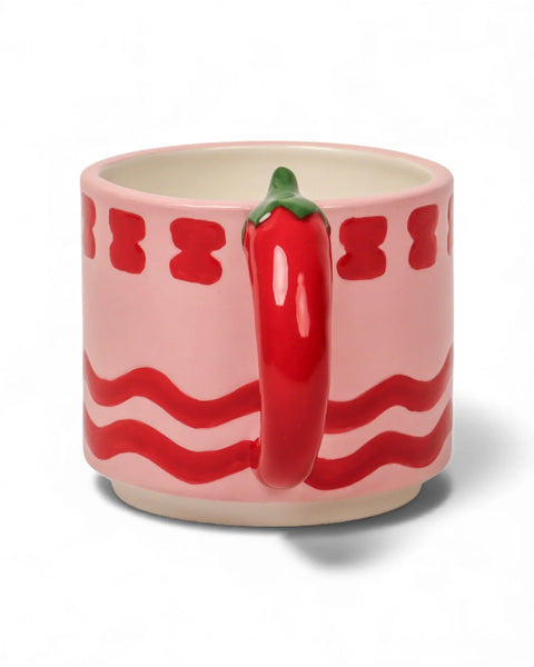 Seaview Stoneware Hot Chilli Mug | La La Land
