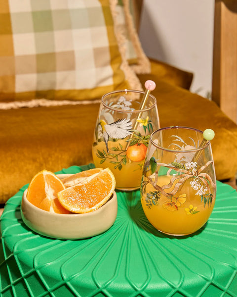 Glass Tumbler Large (Set of 2 glasses) Golden Hour | La la land