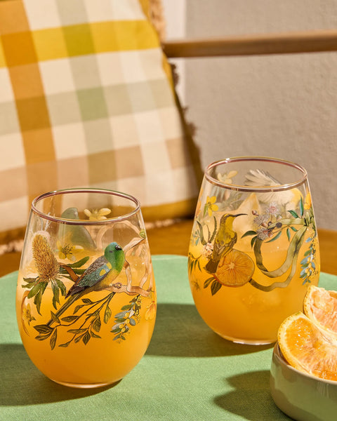 Glass Tumbler Large (Set of 2 glasses) Golden Hour | La la land