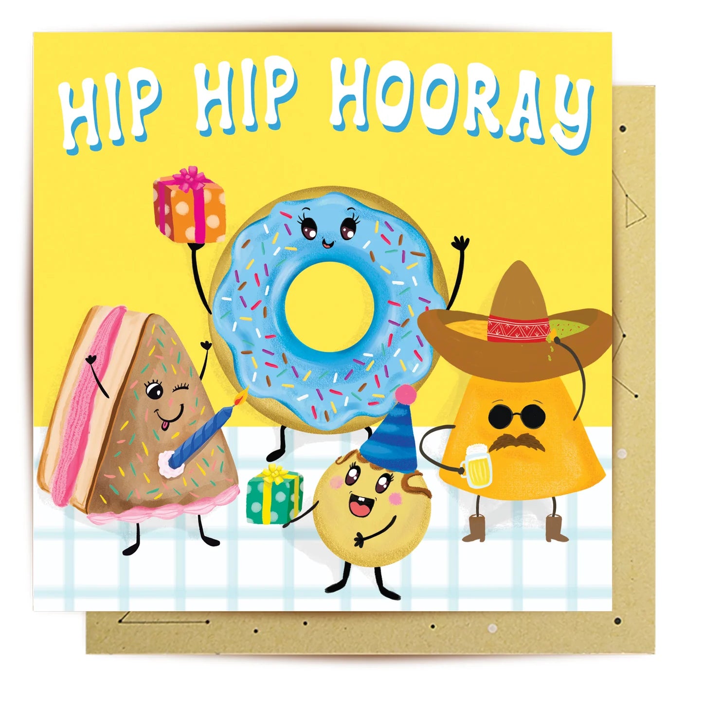 Greeting Card Hip Hip Hooray Sweets | La La Land