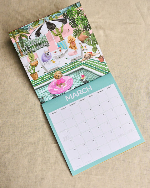 2027 Canine Calendar | La La Land