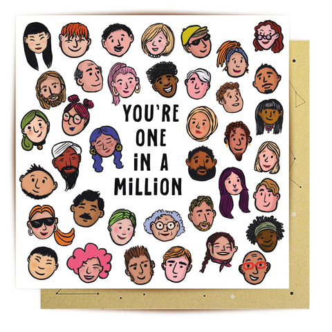 Greeting Card A Million Loving People | La La Land