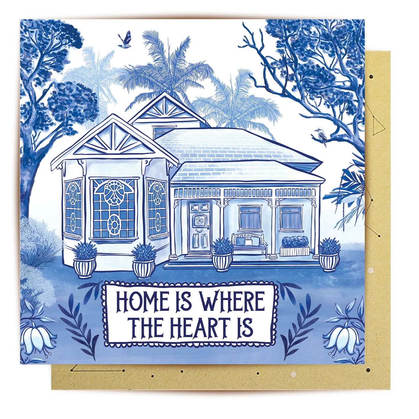 Greeting Card Pieces Of Poetry House | La La Land