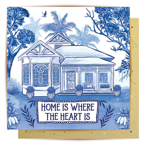 Greeting Card Pieces Of Poetry House | La La Land