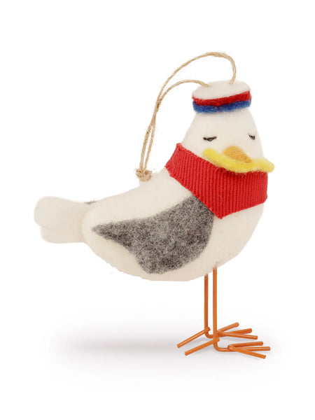 Felt Ornament Chippy Seagull | La La Land