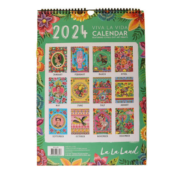 Calendar 2024 Viva La Vida  | La La Land