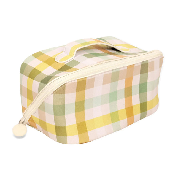 Cosmetic bag Golden Hour Checked | La La Land