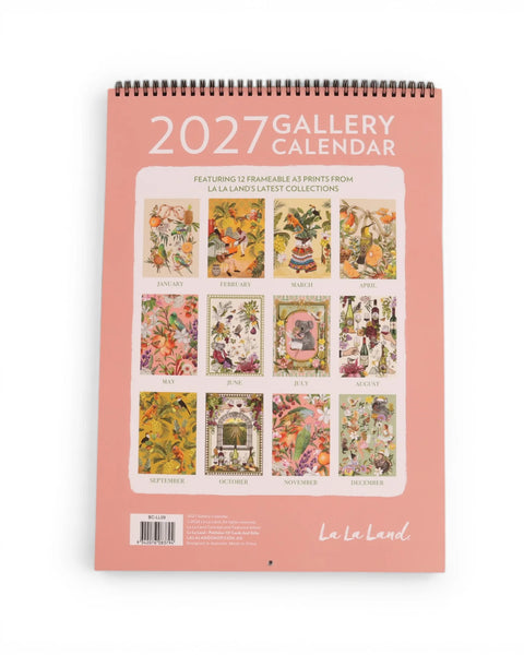 A3 Calendar Gallery Calendar 2027 | La La Land