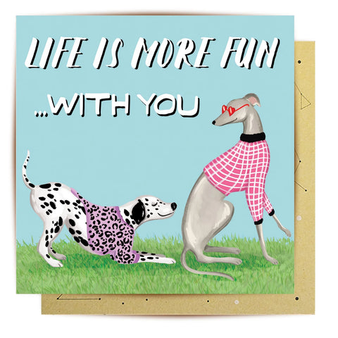 Greeting Card Fun With You | La La Land