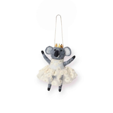 Felt Ornament Cute Koallerina | La La Land