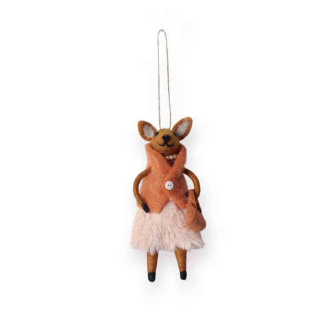 Felt Ornament Bougie Kangaroo | La La Land
