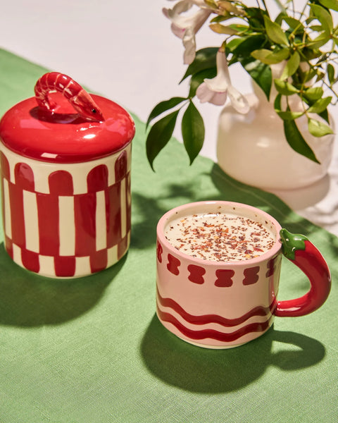 Seaview Stoneware Hot Chilli Mug | La La Land