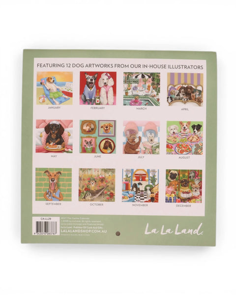 2027 Canine Calendar | La La Land