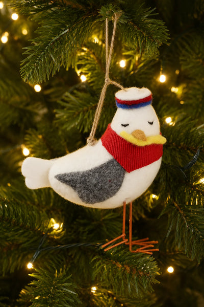 Felt Ornament Chippy Seagull | La La Land