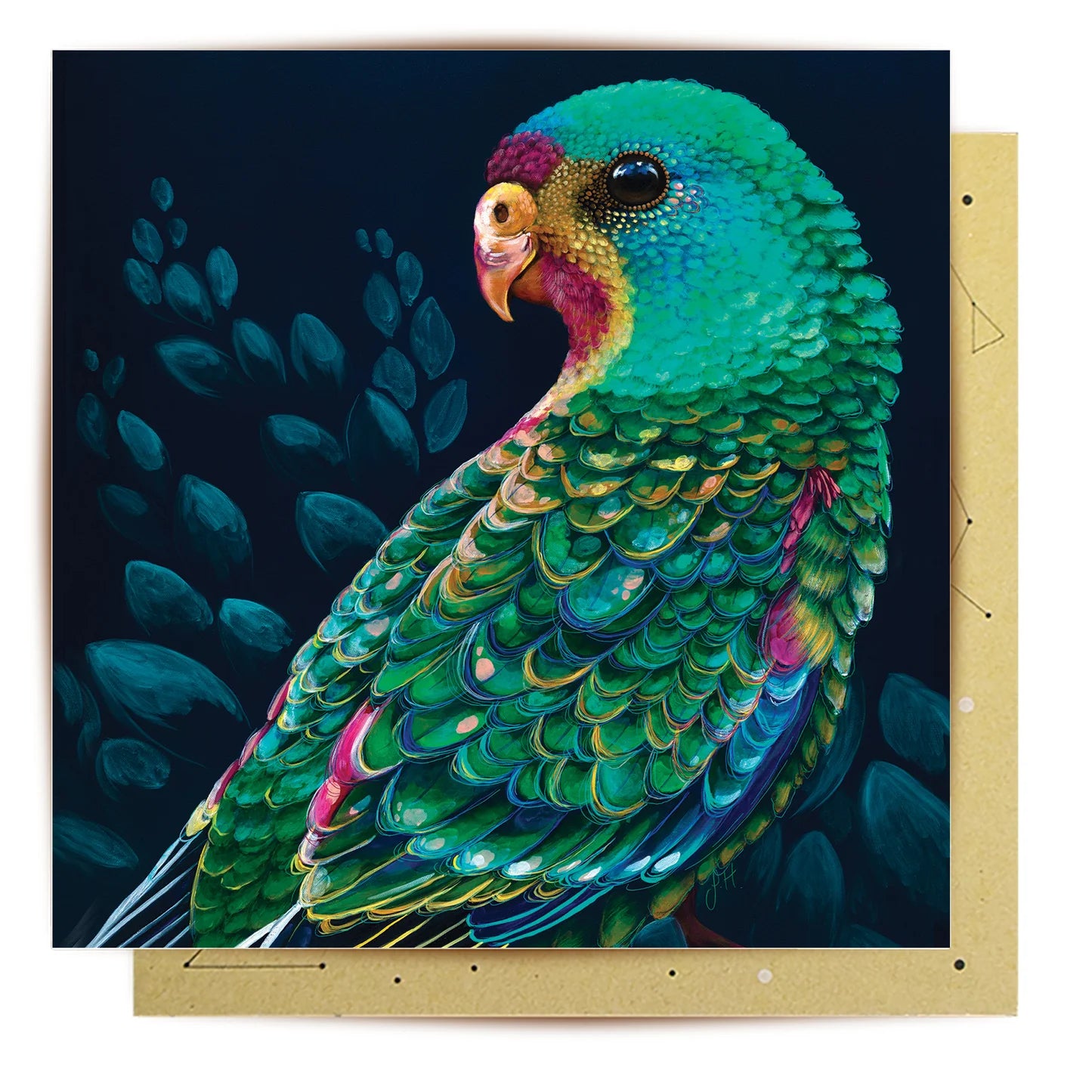 Greeting Card Swift Parrot | La La Land