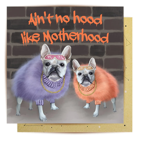 Greeting Card No Hood Like Motherhood | La La Land
