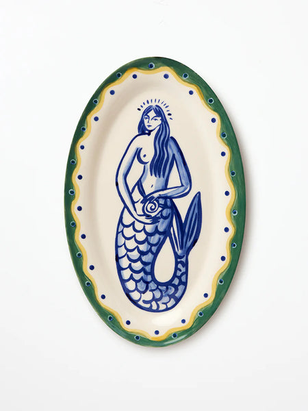 PICCOLO VITA PLATE MERMAID  | Jones & Co