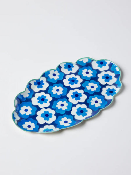 POPPY BLUE TRAY | Jones and Co