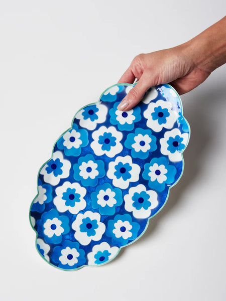 POPPY BLUE TRAY | Jones and Co