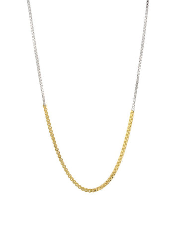 Gold and Silver Chain Necklace | Tiger Tree