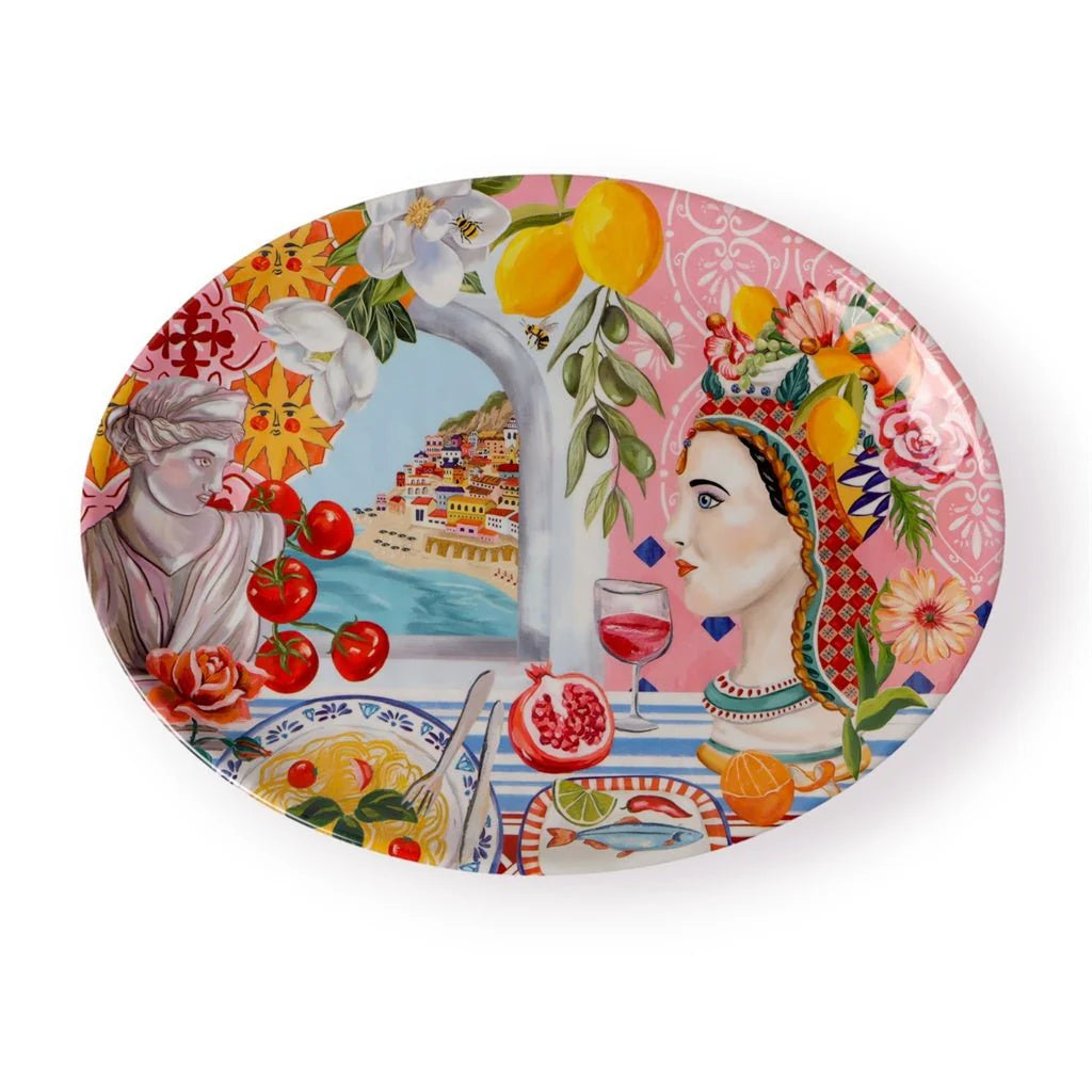 Oval Dish Italian Summer | La La Land