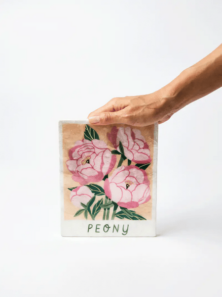 MARKET WALL ART PEONY  | Jones & Co