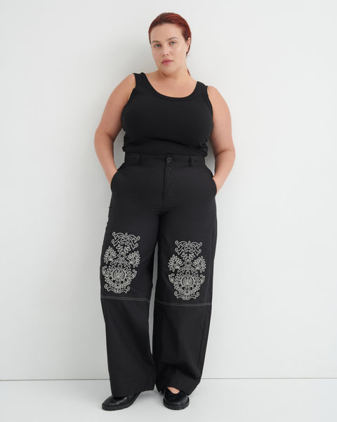 PERCUSSION PANT - Black | Kowtow