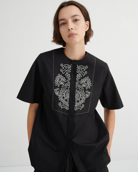 PERCUSSION TOP - Black | Kowtow