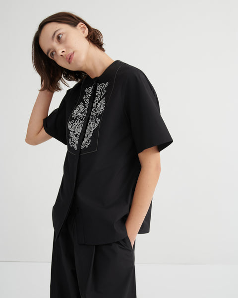 PERCUSSION TOP - Black | Kowtow