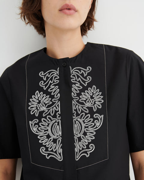 PERCUSSION TOP - Black | Kowtow