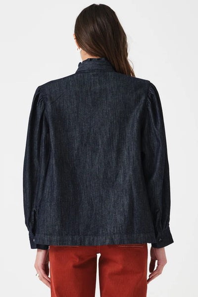 Poet Blouse - Pacific Blue | Seventy + Mochi